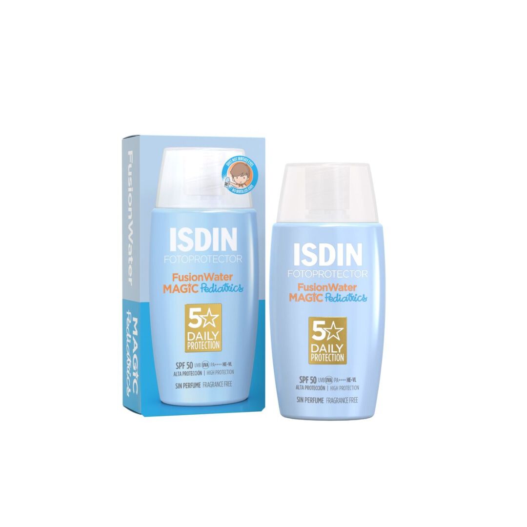 ISDIN  Protetor solar facial ultraligeiro, para crianças SPF50 - 50ml