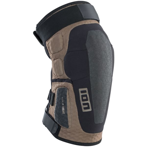 Genouillère vtt ION KNEE PADS K-LITE ZIP MUD BROWN