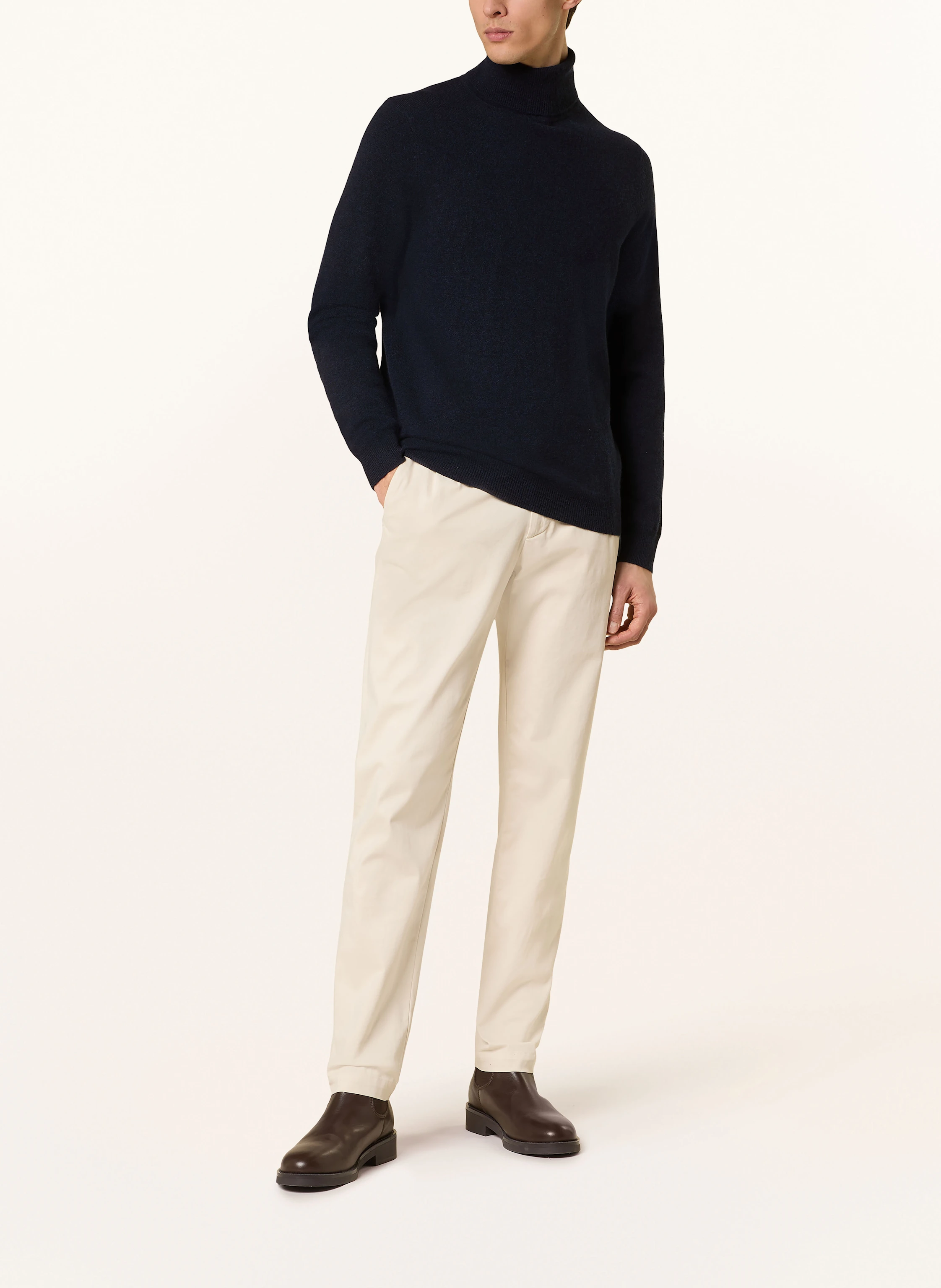 FTC CASHMERE Rollkragenpullover aus Cashmere