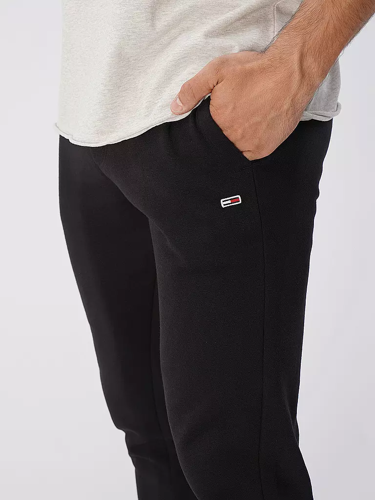 TOMMY JEANS Jogginghose  schwarz