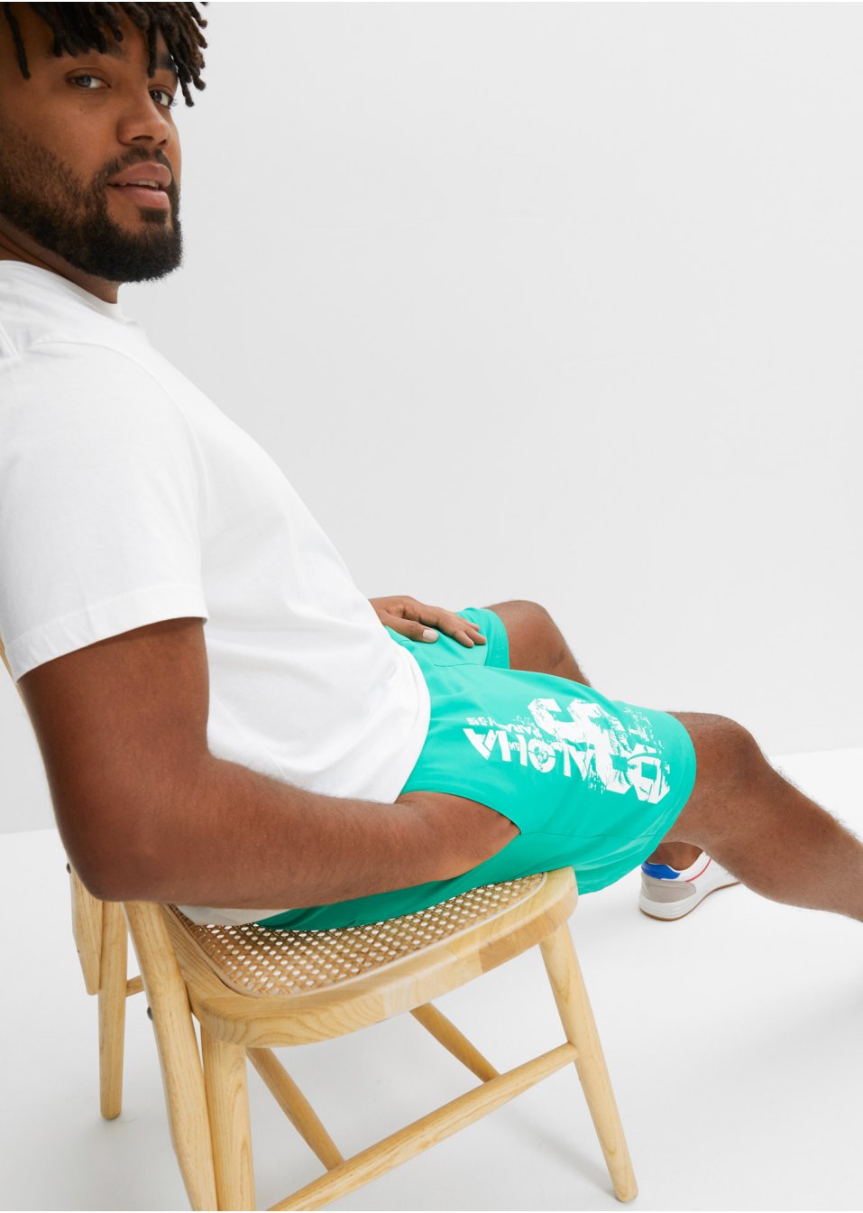 Short de plage en polyester recyclé