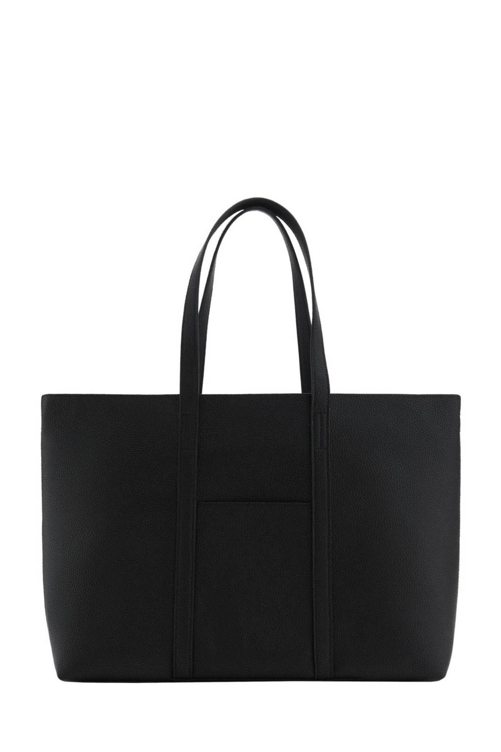 imitatieleren shopper zwart
