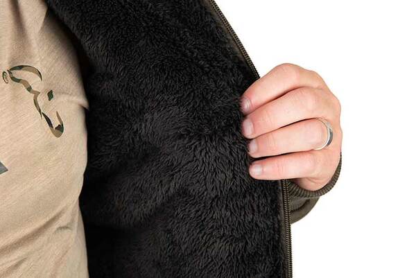 Veste Fox Collection Sherpa Green/Black