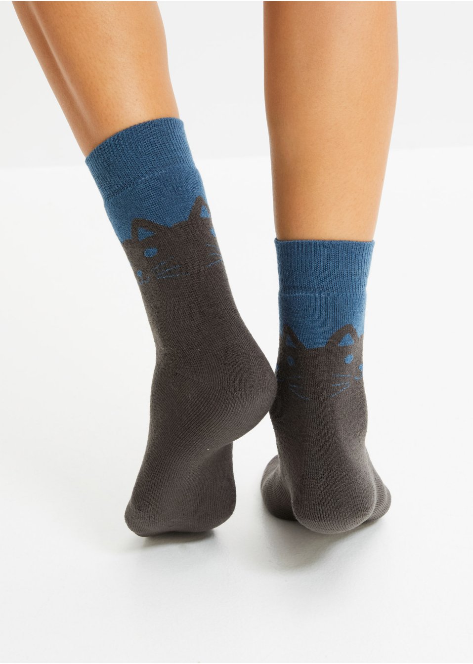 Lot de 4 paires de chaussettes thermo avec intérieur éponge doux