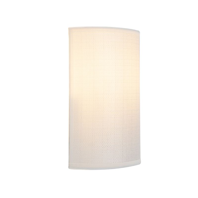 Moderne wandlamp wit - Simple Drum Jute