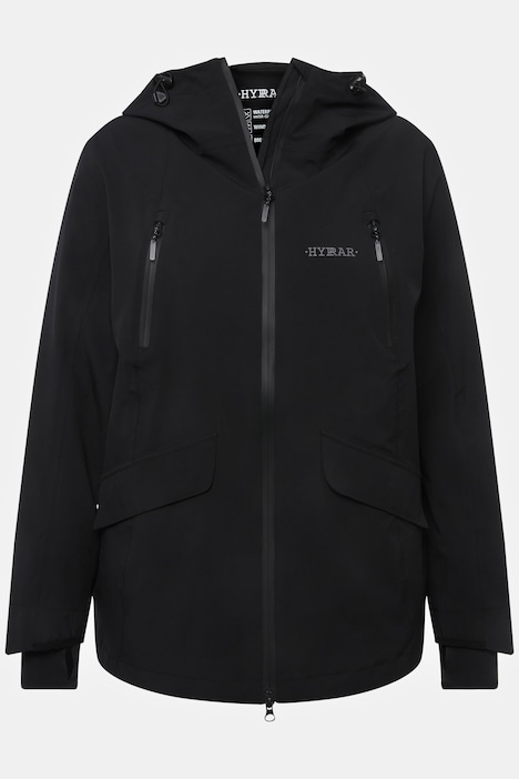 HYPRAR Funktionsjacke, wasserdicht, Kapuze, Daumenloch