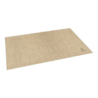 Exacompta Eterneco - Sous-main carton - 58,5 x 38,5 cm - motifs géométriques bruns