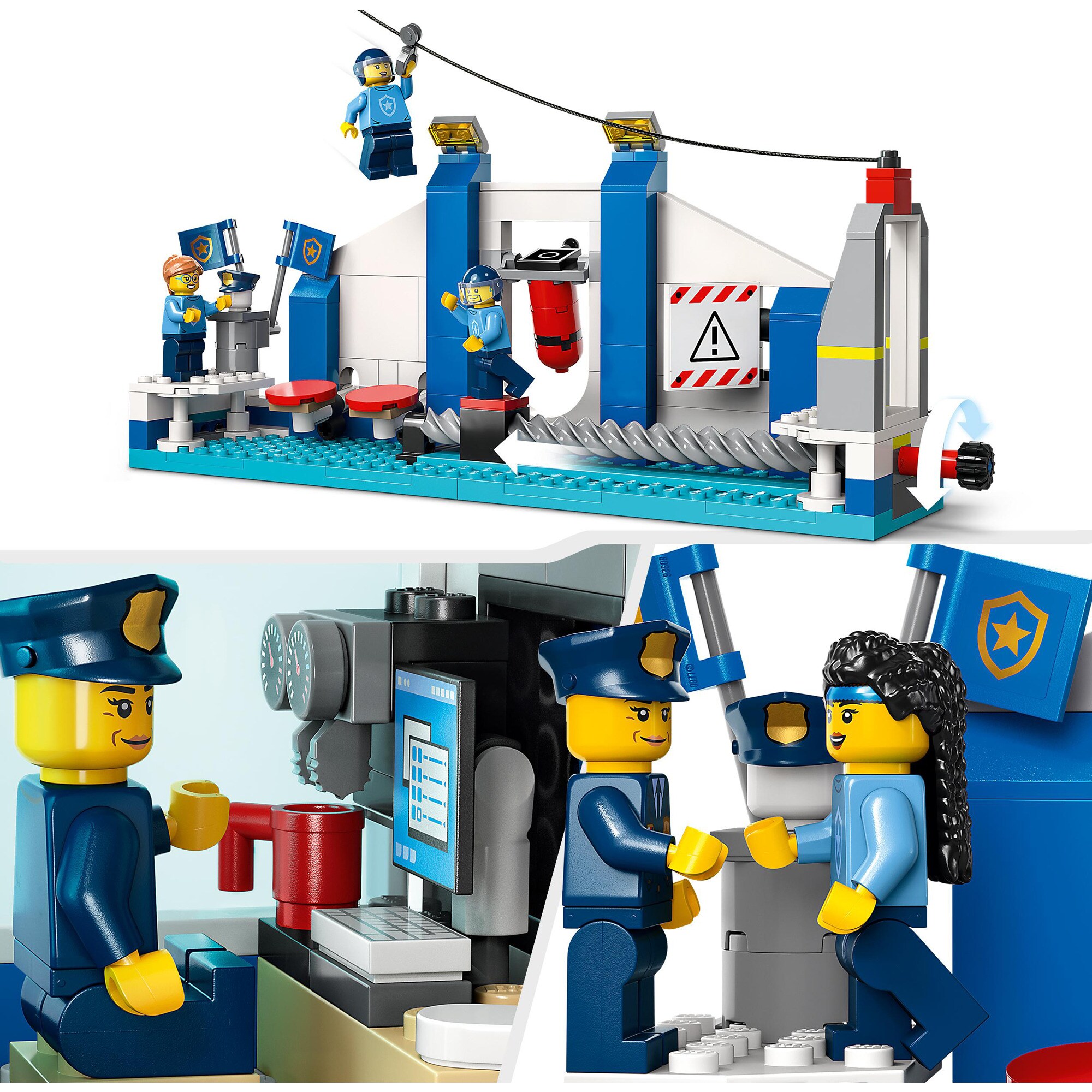 LEGO Konstruktionsspielzeug City Polizeischule