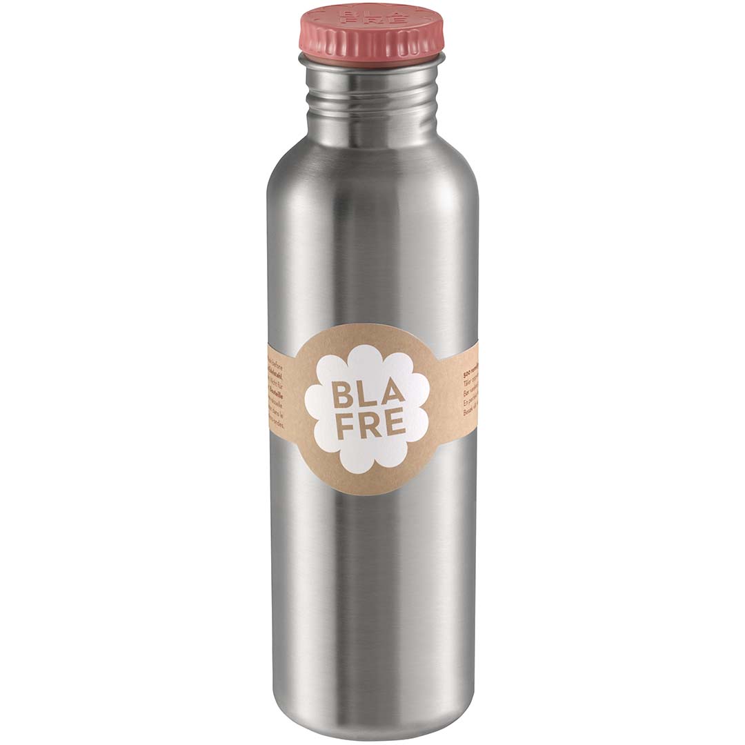 Blafre rvs drinkfles roze - 750ml