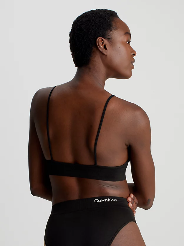 Top de biquíni triangular - CK Meta Essentials
