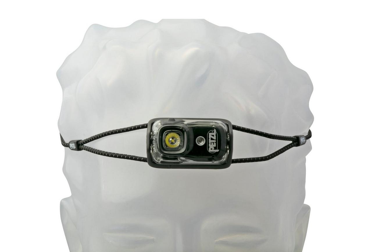 Petzl Bindi oplaadbare hoofdlamp zwart, E102AA00