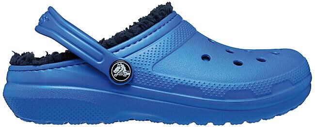 CROCS - CHAUSSONS CLASSIC LINED CLOG KID BLUE