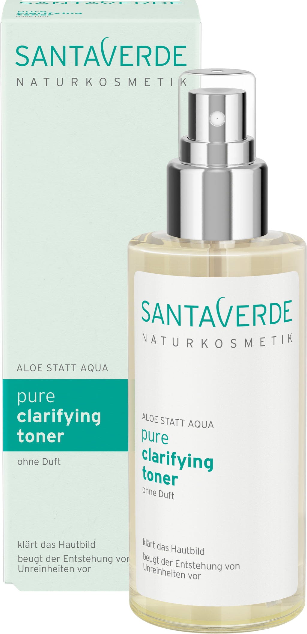 SANTAVERDE  Pure Clarifying Toner ohne Duft, 100 ml