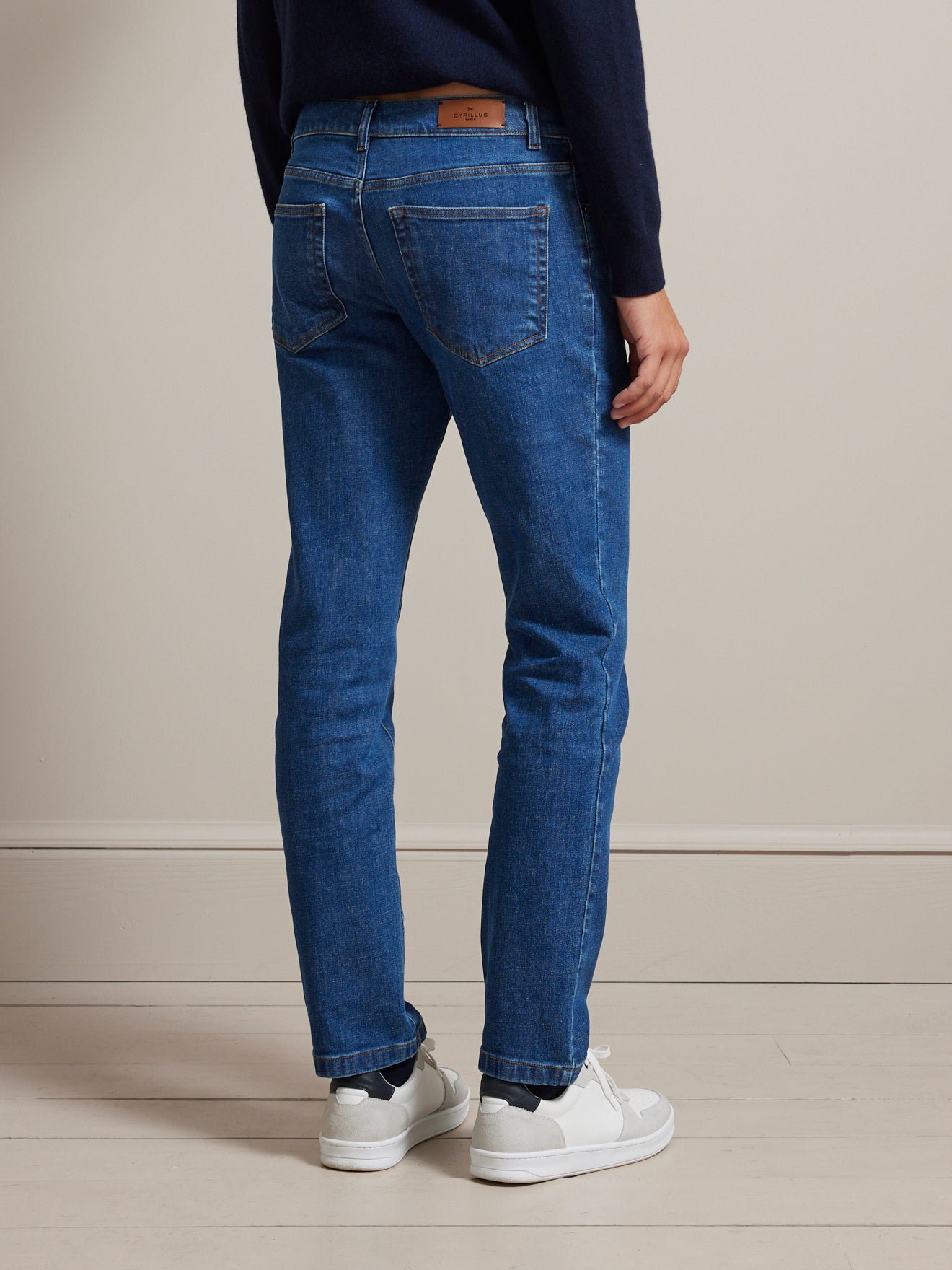 Jean regular homme - coton bio, délavage écoresponsable