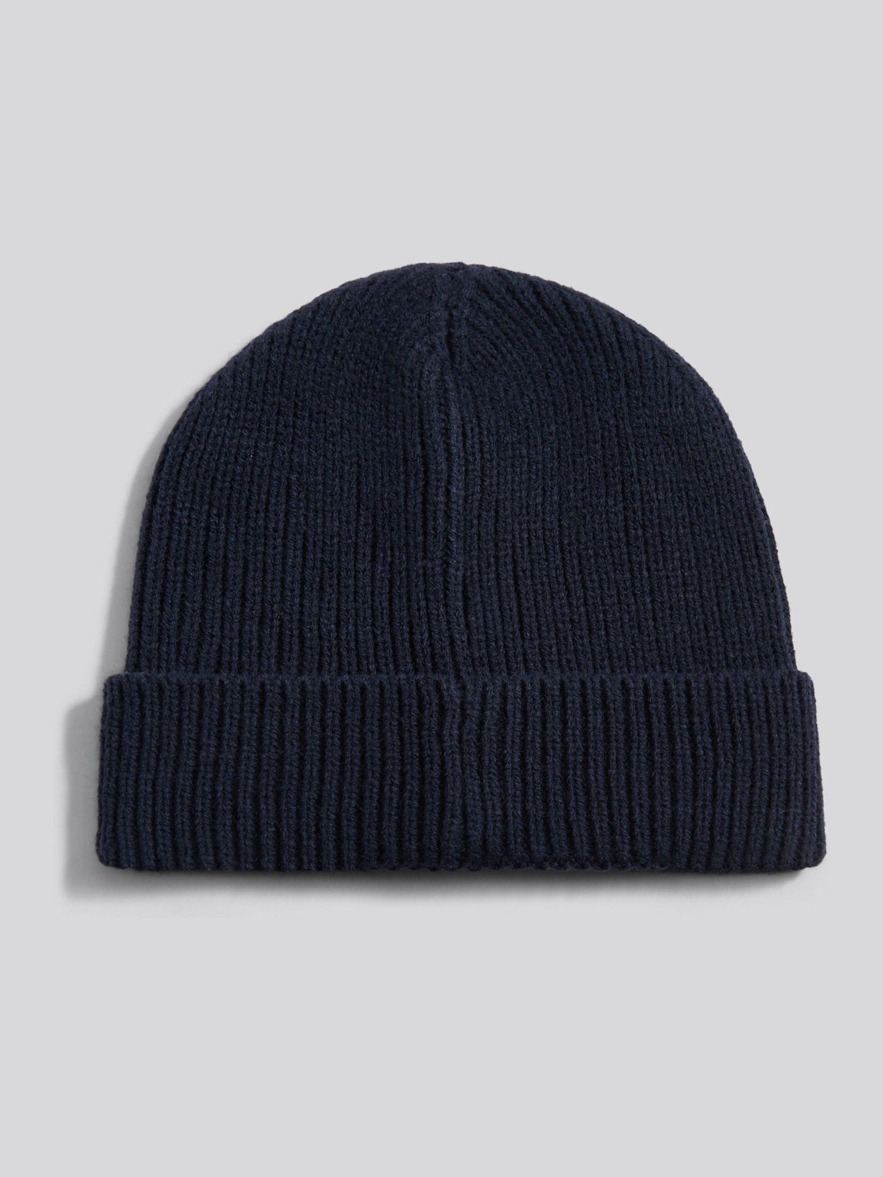 Blauw - U.S. Polo Assn. Signature Double Horsemen Knit Beanie