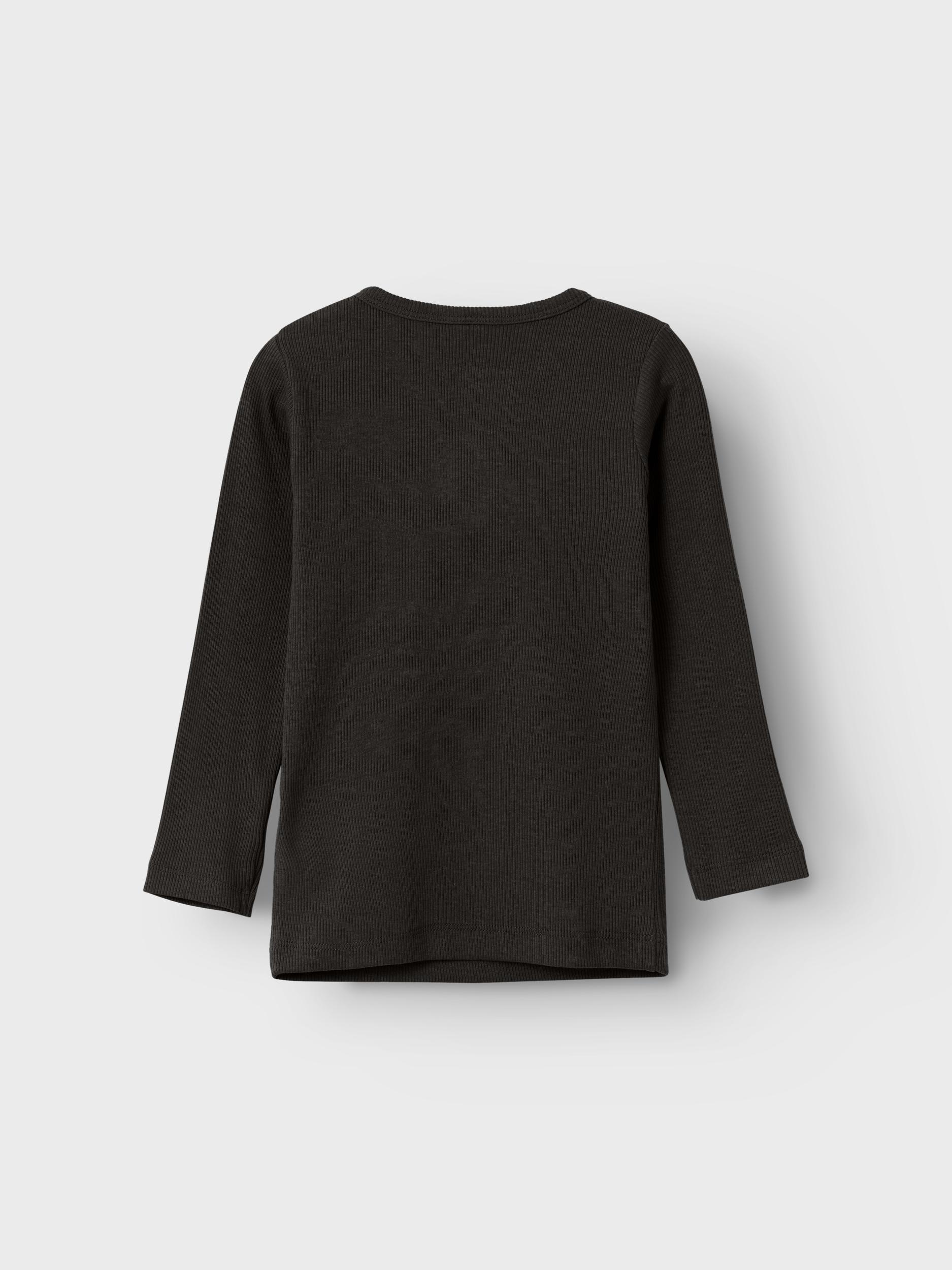 Name It Langarmshirt »NMMKAB LS TOP NOOS«, im Henley-Stil - mit kurzer Knopfleise am Ausschnitt