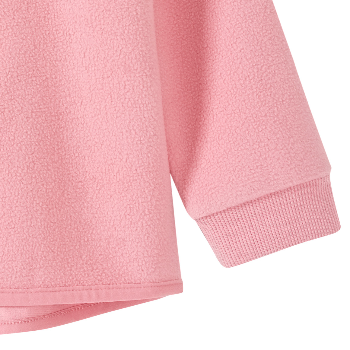 Topomini Baby Fleecejacke mit Reflektor rosa