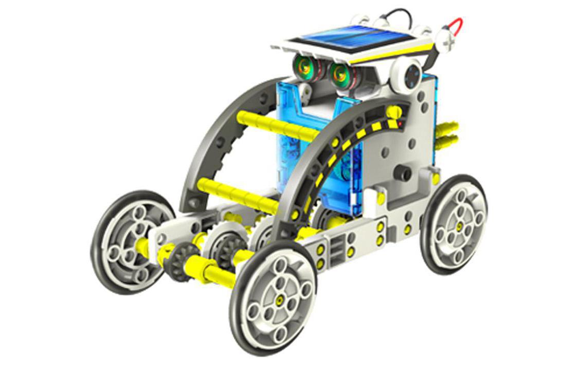 Solar-Roboter 14-in-1 BausatzDas ideale Lernpaket