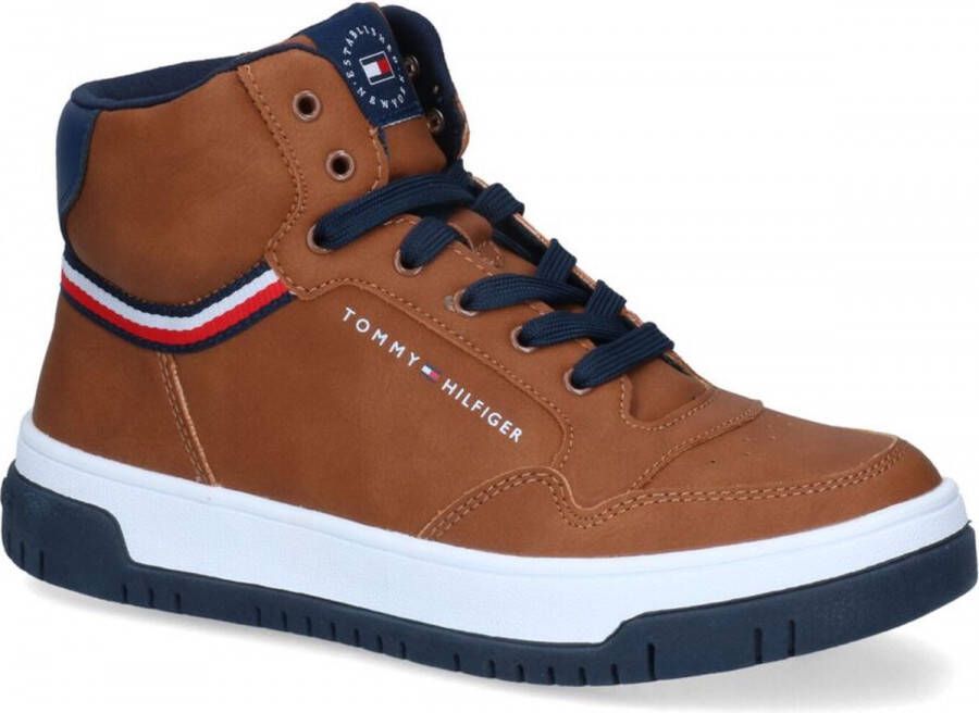 Tommy Hilfiger Kindertrainers basic Bruin
