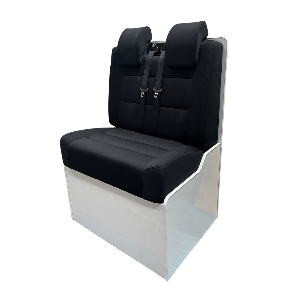 K'Foam CTA Frame Komfort Seat met Isofix - Premium Black