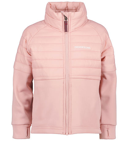 Didriksons softshelljakke - Filur HybRød - Dusty Pink