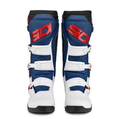 Bottes cross Sidi X-POWER 2025 - Blanc / Rouge