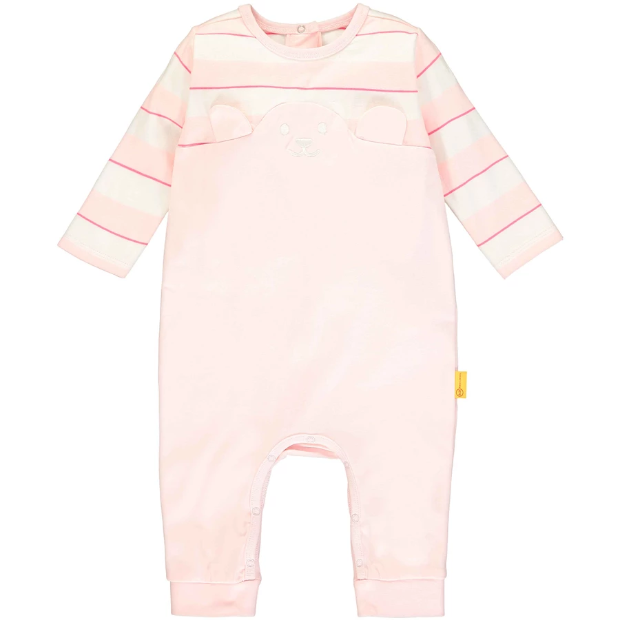 Steiff Girls Strampler, barely pink