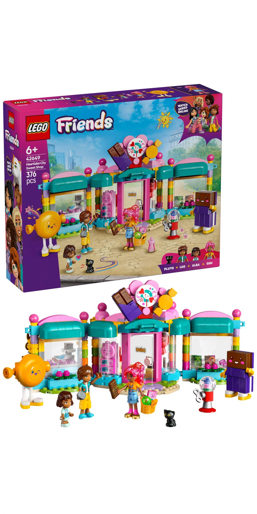 Heartlake City snoepwinkel speelset 42649