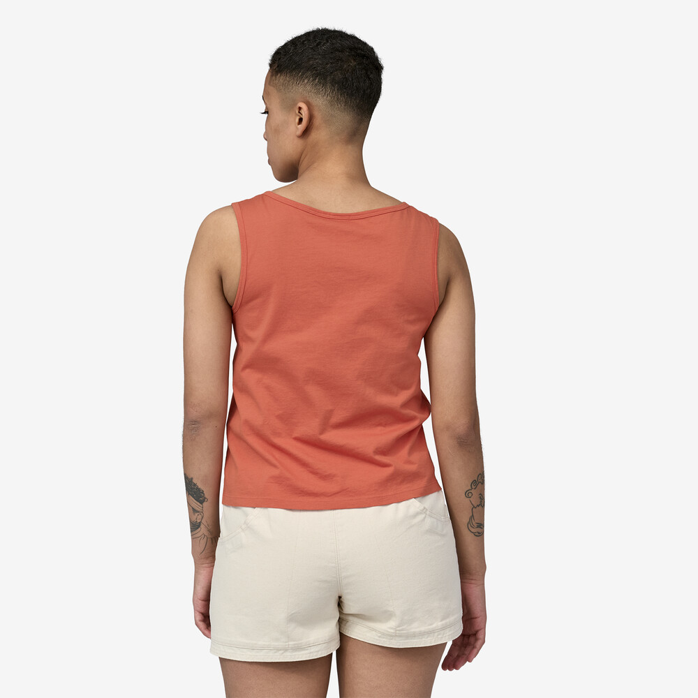 Tanktop aus regenerativer, bio-zertifizierter Baumwolle für Damen