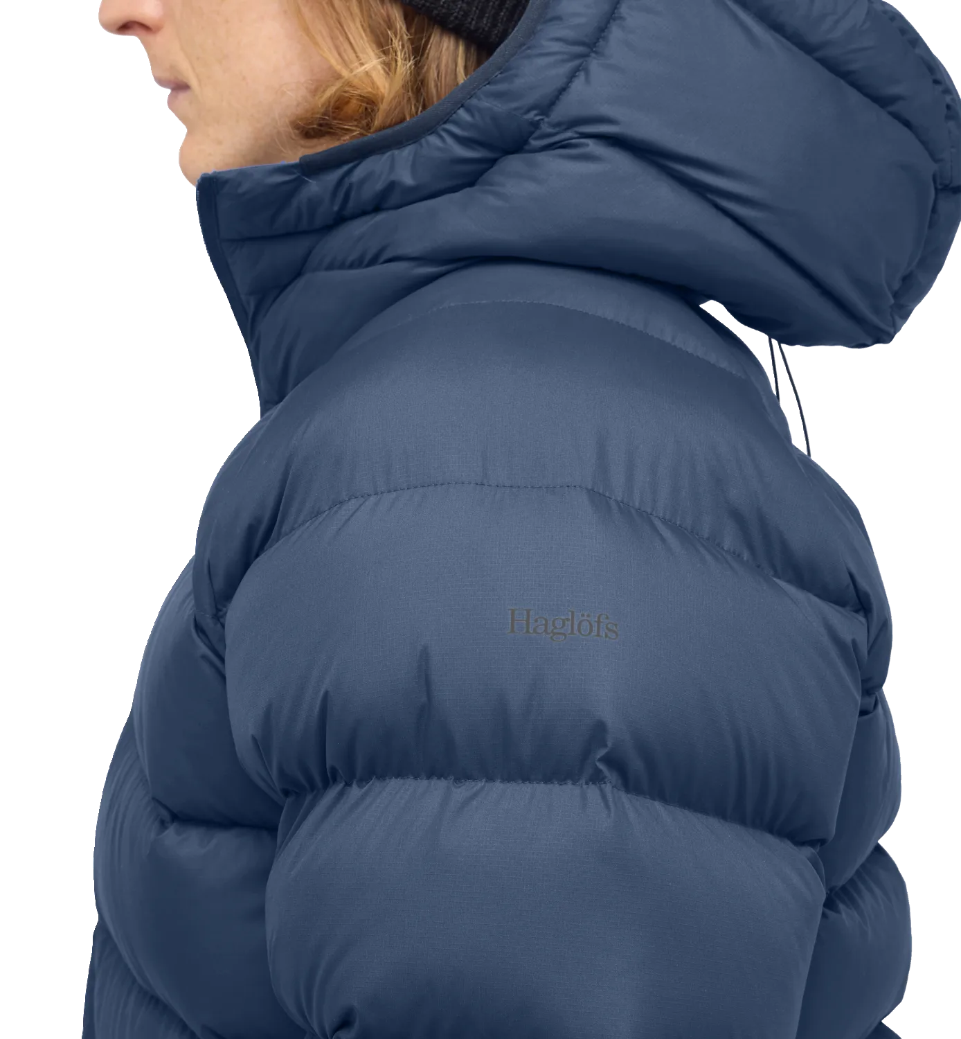 Haglöfs Men's Rosson Down Hood Tarn Blue