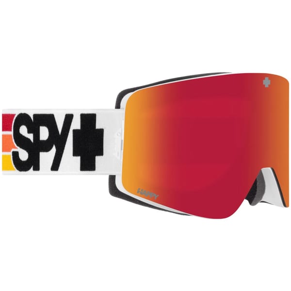Masque de ski SPY MARAUDER SPEEDWAY SUNSET - HAPPY RED MIRROR + LL PERSIMMON SILVER MIRROR
