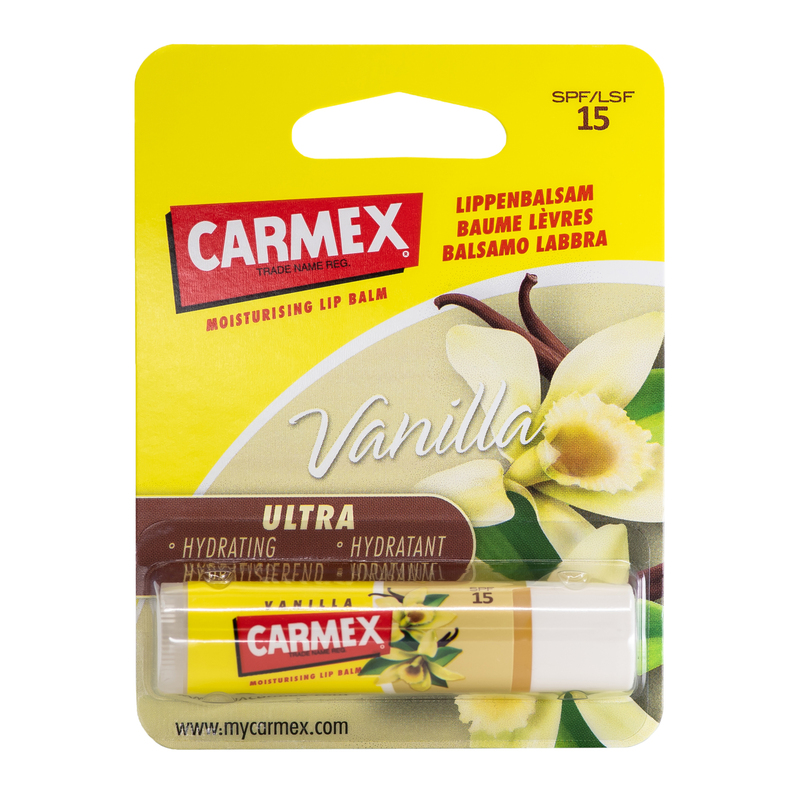 CARMEX Lippenbalsam Premium<br>4.25 g, Stick, Balsam, Vanilla SPF15