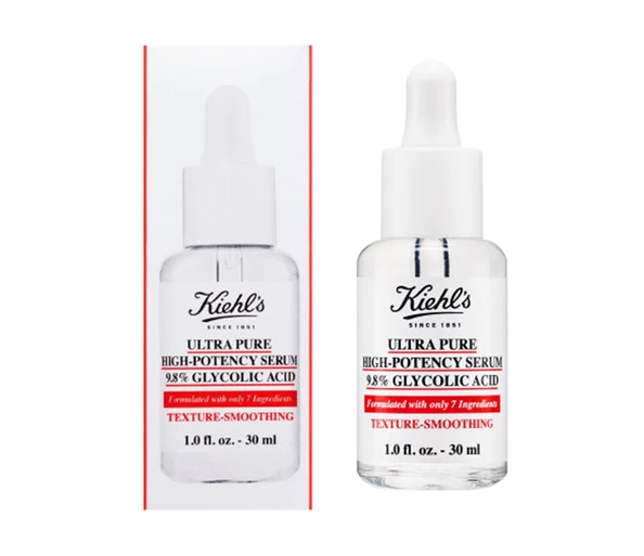 KIEHL'S Pure Serum Texture-Smooting Glycolic Acid 9,8 %