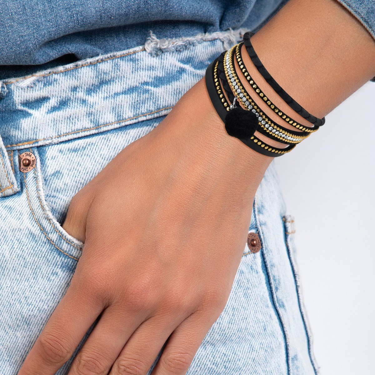 Bracelet manchette par SC Bohème