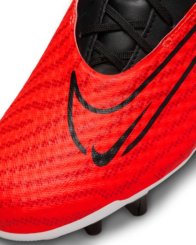Chaussures de football Nike Phantom GX Academy AG Rouge & Noir pour homme