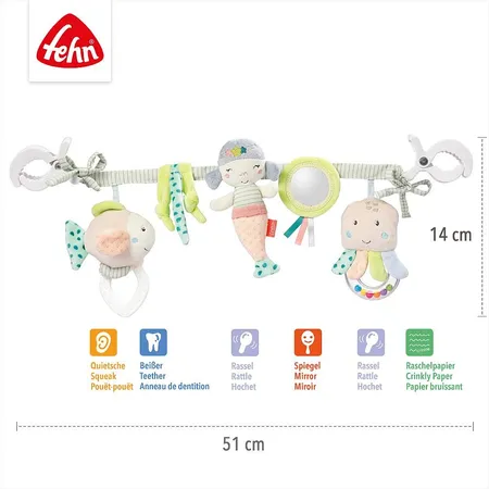 Fehn Kinderwagenkette Meereskinder