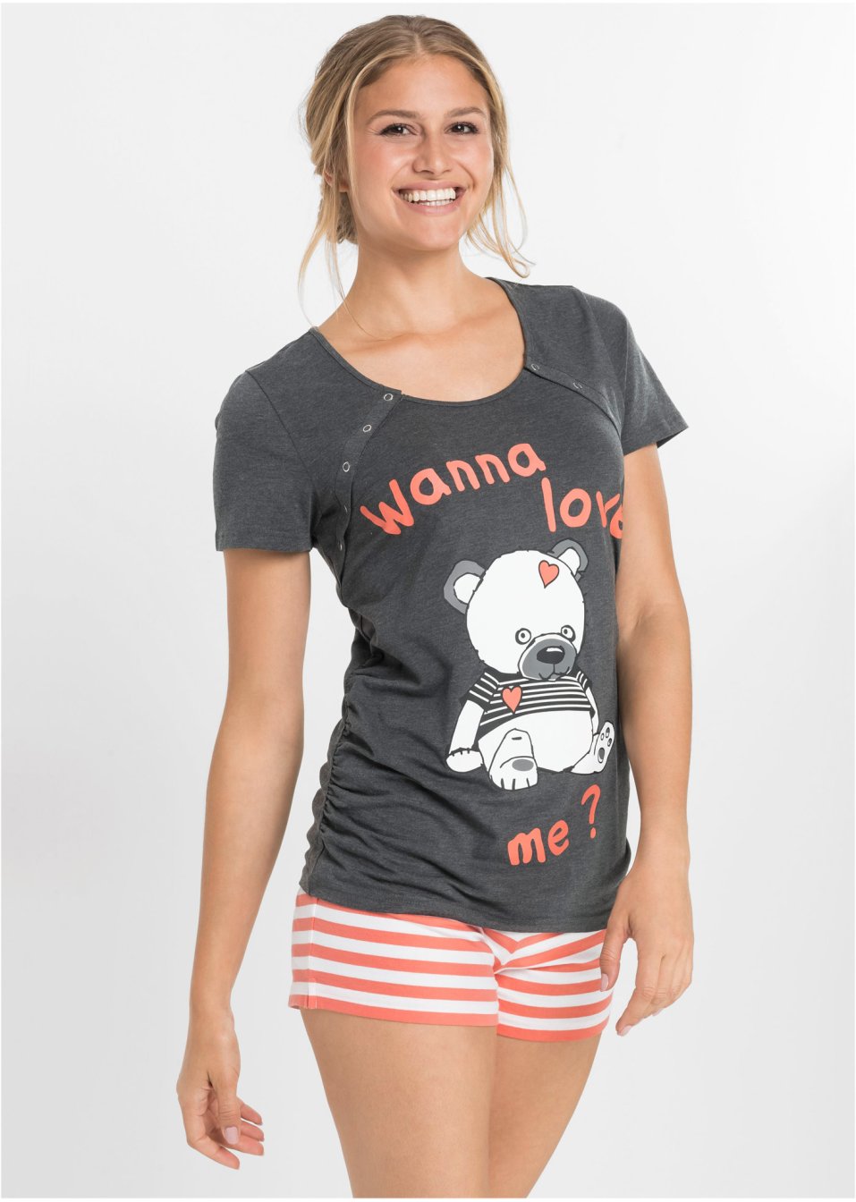 Pyjashort d'allaitement