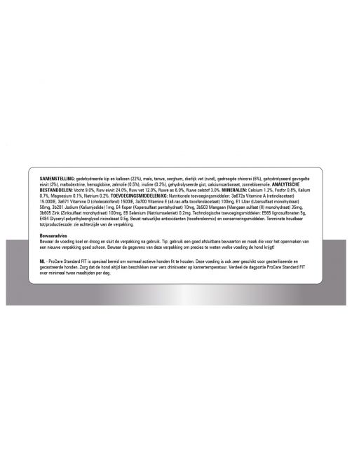 Prins Procare Standard Fit - Hondenvoer