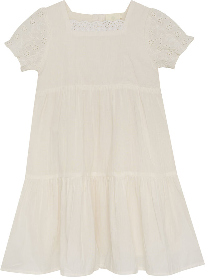 En Fant Dress Broderie Anglaise Eggnog