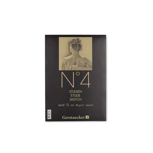GERSTAECKER Nº 4 Kraftpapierblock