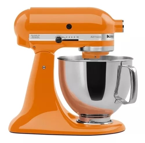 Batedeira com pedestal KitchenAid Artisan KEA33 contour silver 60 Hz 127 V