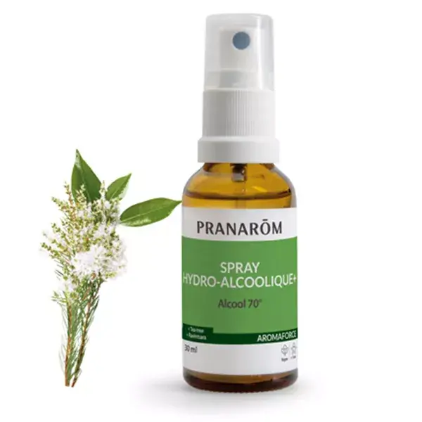 Spray Hidroalcoólico Orgânico Pranarom 30ml