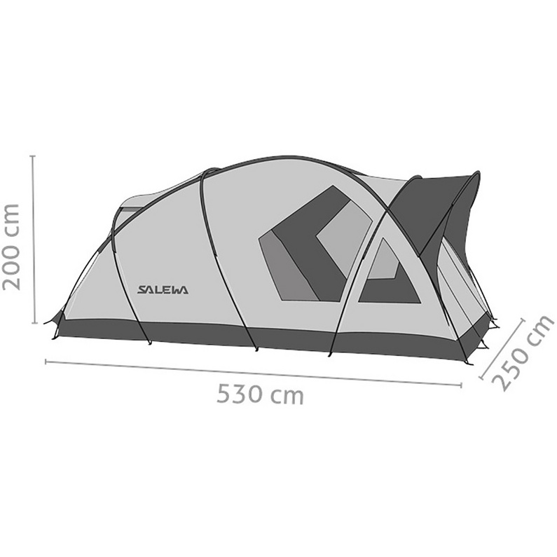 Salewa Alpine Lodge IV Zelt