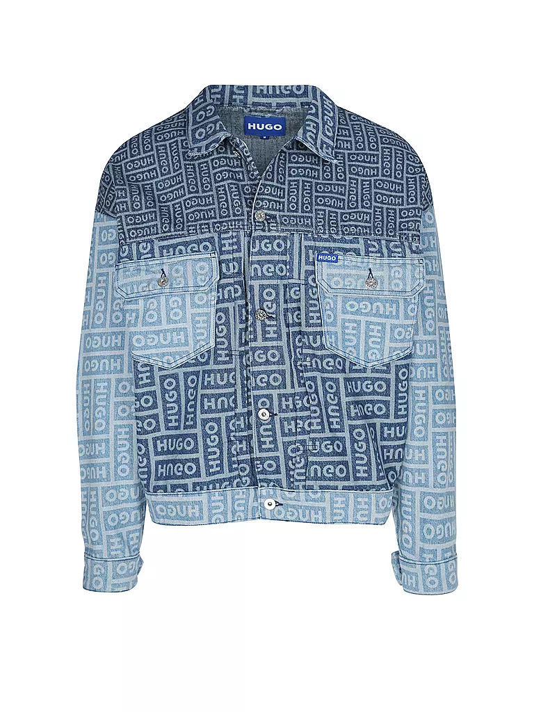 HUGO Jeansjacke CORSO blau