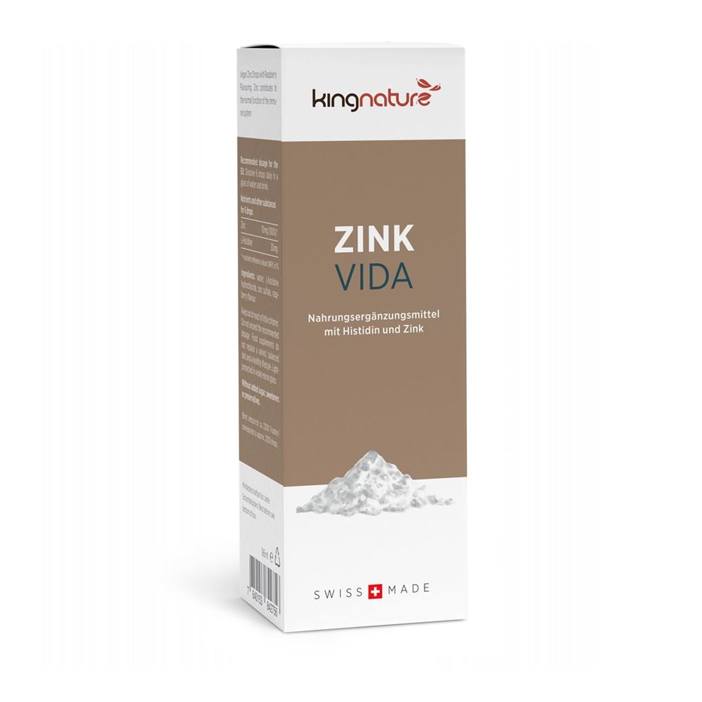 KINGNATURE Zink Vida<br>98 ml, Flasche, Tropfen