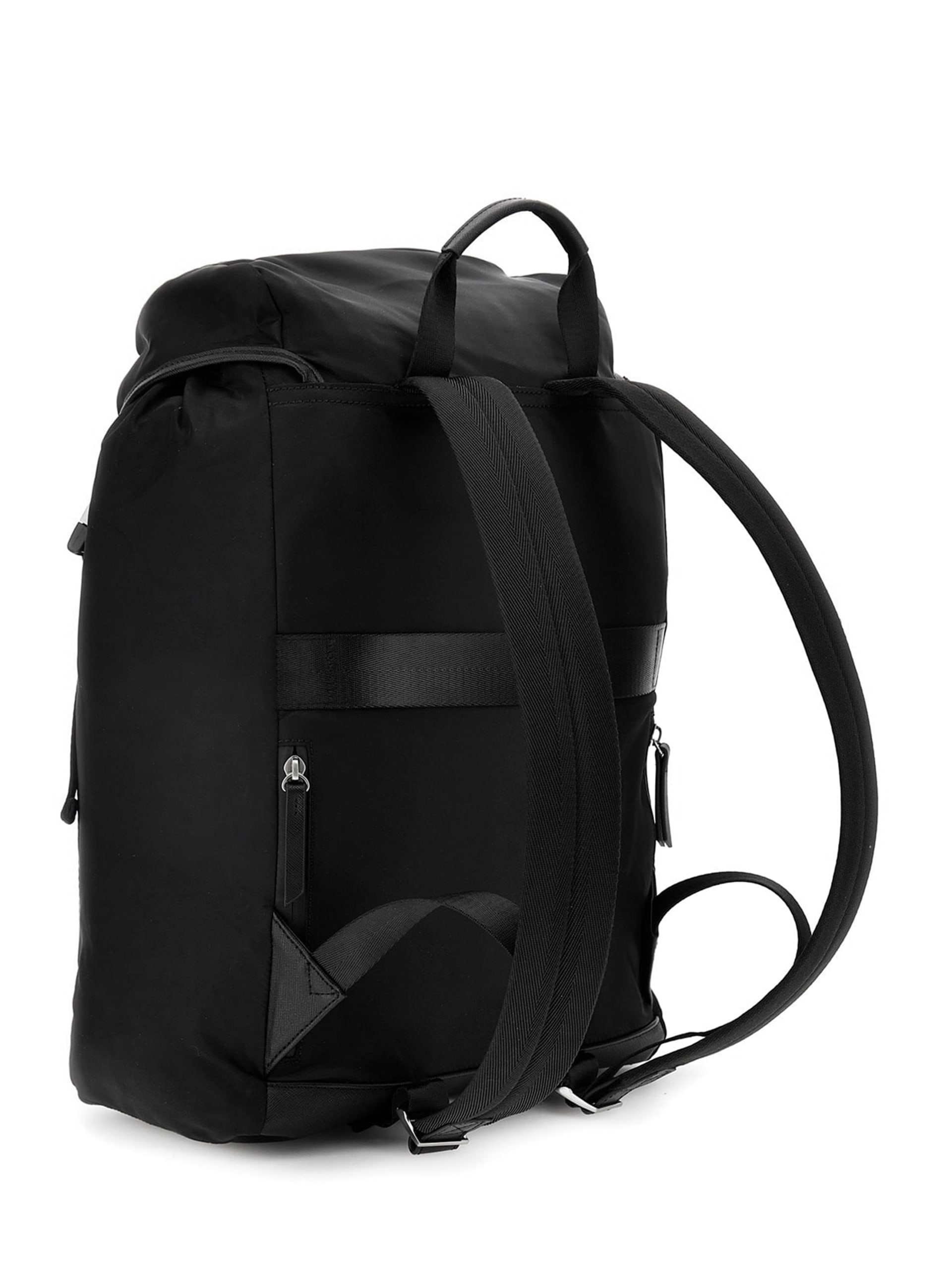 Mochila de nylon com fivela