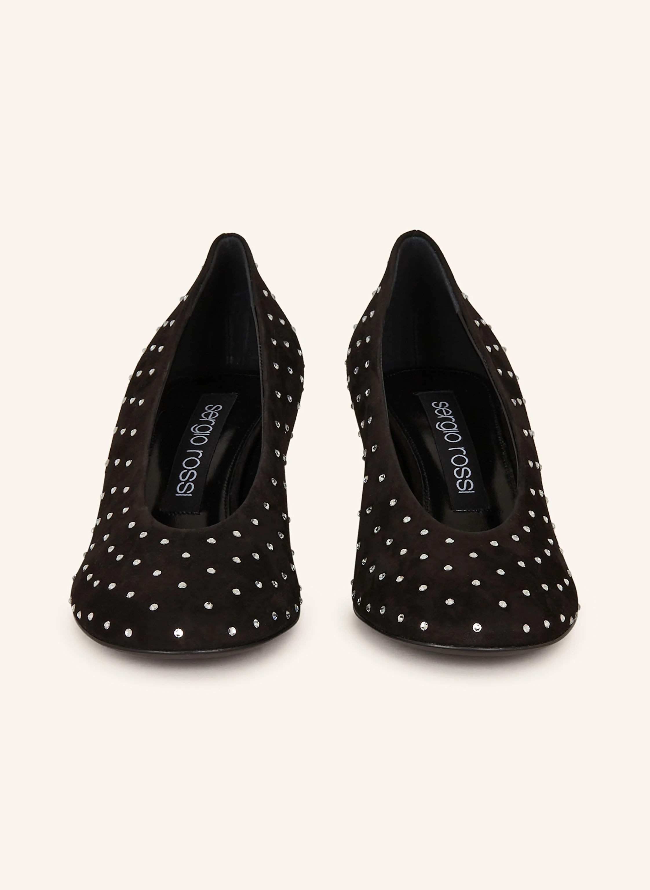 sergio rossi Pumps mit Schmucksteinen