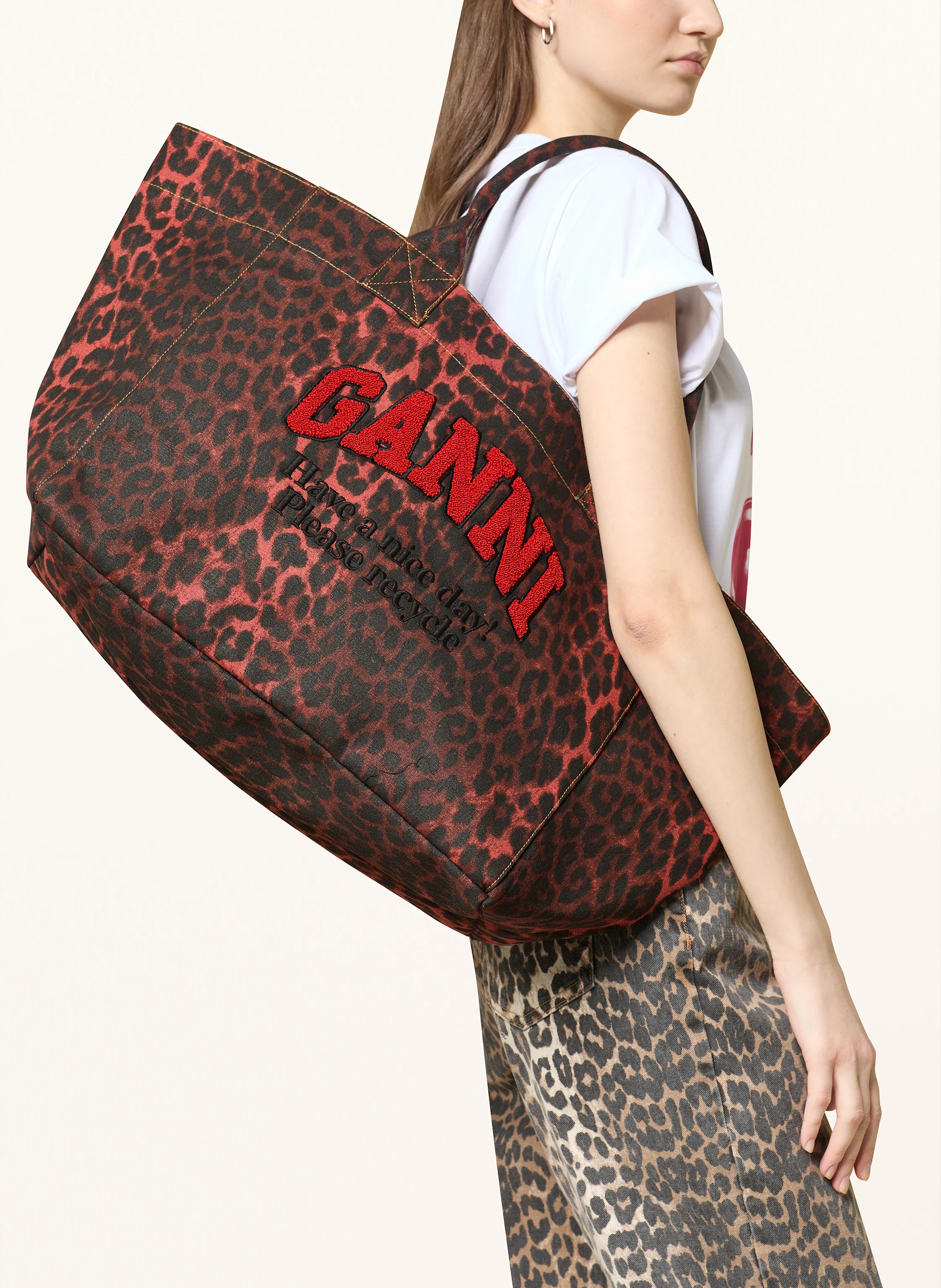 GANNI Shopper XXL