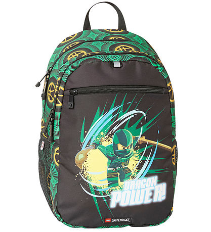 LEGO® Ninjago Rucksack - Schwarz/Grün m. Print