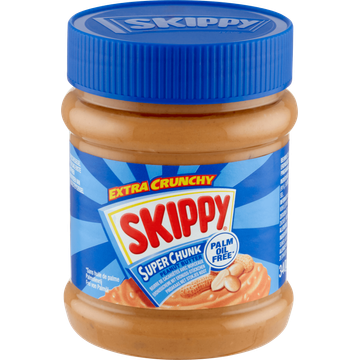 Skippy Super Chunk Pindakaas met Stukjes Noot 340 g